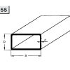 1055 Профиль прямоугольник Niob Fluid 1