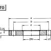 2070 Фланец PN 10 DIN 2576 Niob Fluid