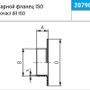 2079 – Фланец приварной ISO Niob Fluid 1