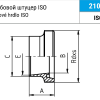 2101 – Резьбовой штуцер ISO Niob Fluid 2