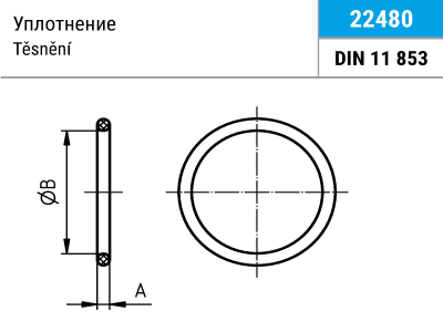 2248 2248 – Уплотнение (гигиеническое, асептическое) Niob Fluid 3