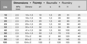 3002 AS Угольник (отвод) С-С, 90° Niob Fluid 4