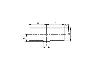 3144 3144 Т-деталь (тройник) С – С – С редукционная SMS Niob Fluid 3