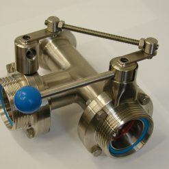 4333 Заслонка трехходовая, сопряженная Р-Р-Р Niob Fluid 7