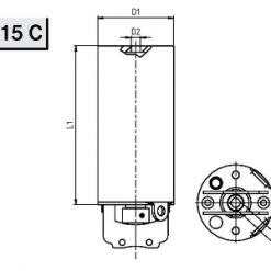 4415 C Пневмопривод двойного действия воздух-воздух Niob Fluid