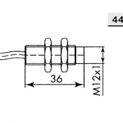 4436 Индуктивный датчик Niob Fluid