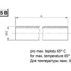 5315 B Труба уровнемера ПВХ Niob Fluid