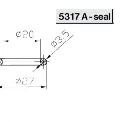 5317 А Уплотнение для уровнемера Niob Fluid