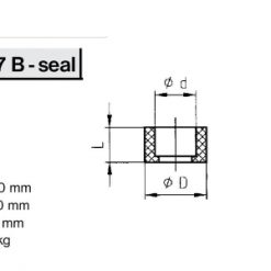 5317 В Уплотнение для уровнемера Niob Fluid