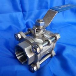 4067 Шаровый кран нержавеющий трехсоставной Р – Р Niob Fluid 7