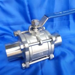 4066 Шаровый кран нержавеющий трехсоставной С – С Niob Fluid 7