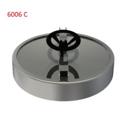 6006 Люк овальный с внутренним открытием Niob Fluid 7