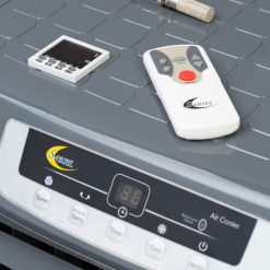 Охладитель-увлажнитель воздуха испарительный мобильный SABIEL MB35VH с автоподачей воды и гигростатом 17