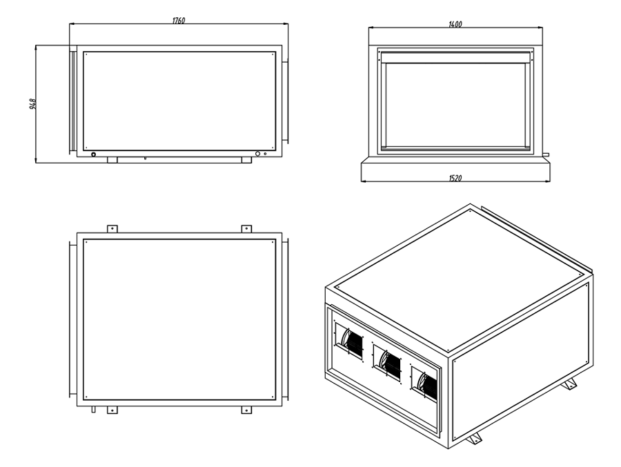 Осушитель конденсационный канальный SABIEL DC960 5
