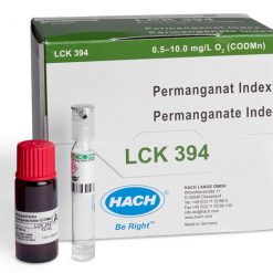 Кюветный тест Hach LCK394 для определения перманганатной окисляемости, 0,5-10 мг/л O₂ (IMn)