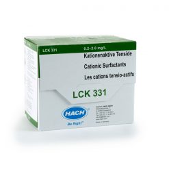 Кюветный тест Hach LCK331 для обнаружения катионных ПАВ 0,2–2 мг/л