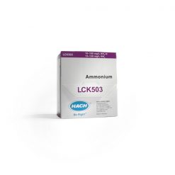 Кюветный тест Hach LCK503 для определения аммония 10-100 мг/л NH₄-N