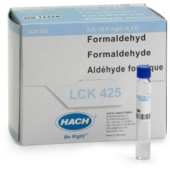 Кюветный тест Hach LCS425 для определения формальдегида - ISO 12460, 0,5–10 мг/л H₂CO