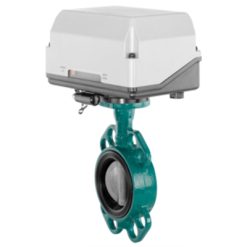 Дисковый поворотный затвор с электроприводом GEMU D488 Victoria