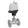 Металлический седельный регулировочный клапан с электроприводом GEMU 519 1