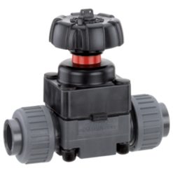 Пластиковый мембранный клапан с ручным управлением GEMU 617