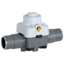 Пластиковый мембранный клапан с пневмоприводом GEMU 647