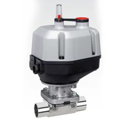 Асептический металлический мембранный клапан с электроприводом GEMU 698