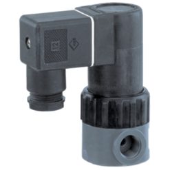 Пластиковый электромагнитный клапан с электроприводом GEMU 52