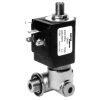 Соленоидный клапан Spirax Sarco типа DM, применяемый с поршневыми пневмоприводами клапанов серий PF6_G и PF51G 2